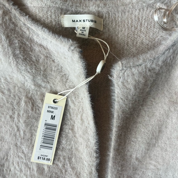Brand New! Max Studio Fur Cardigan - Picture 2 of 3